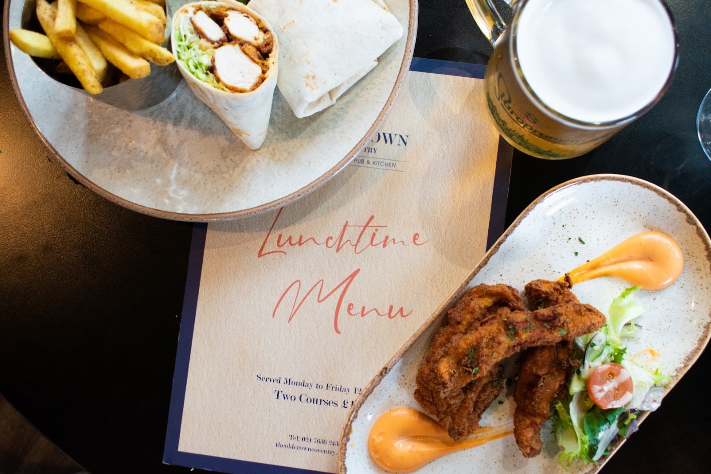 Lunch menu preview